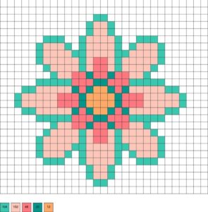 Iron beads flower 786×800 1