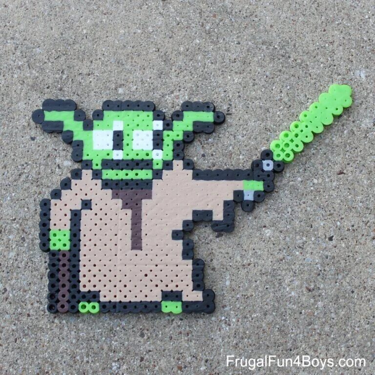 Realisation Star Wars (3) en perles a repasser