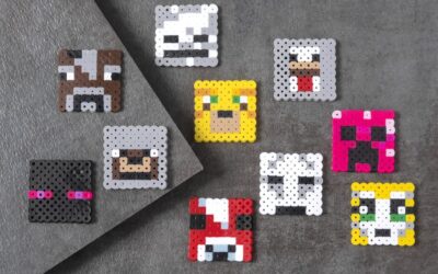 Minecraft en perles à repasser : nos plus beaux modèles à cuber