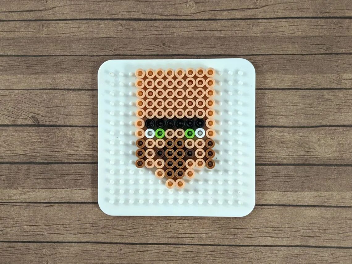 Villageois Minecraft en perles a repasser