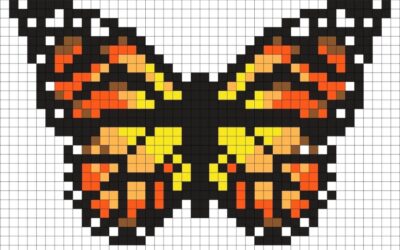 Papillons en perles à repasser : plus de 10 modèles colorés à créer avec les enfants