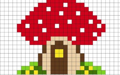La nature en perles à repasser : notre sélection d’arcs-en-ciel, de champignons et de petites bêtes