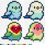 Oiseaux en perles à repasser : plus de 12 modèles colorés à faire piailler vos plaques