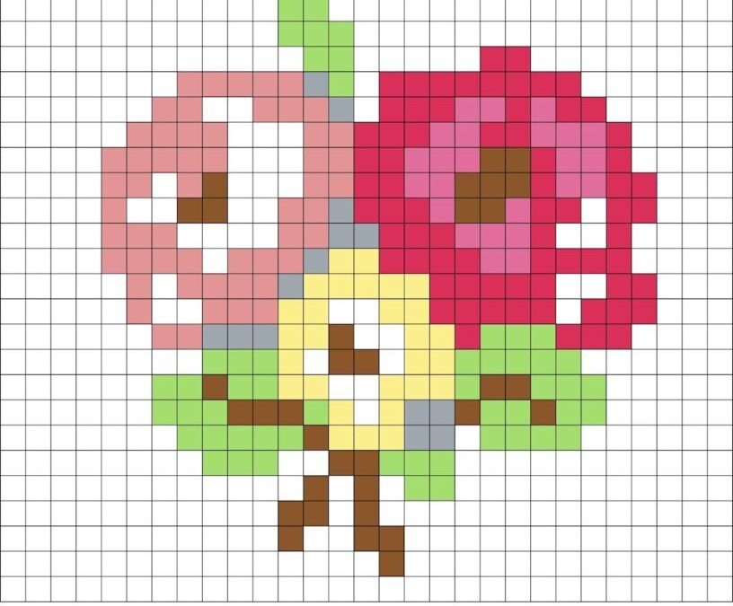 Fuse Bead Flowers: 10+ Designs to Make Your Pegboards Bloom