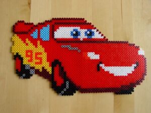 Flash McQueen en perles a repasser