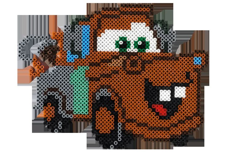 Martin Mater Cars en perles a repasser