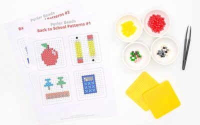 La rentrée en perles à repasser : plus de 10 modèles pour une rentrée créative et colorée