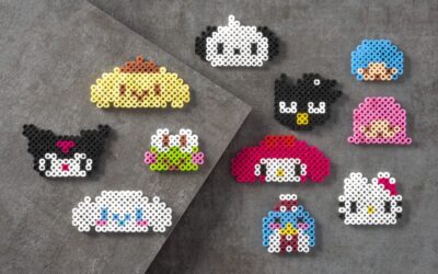 Hello Kitty et les amis Sanrio en perles a repasser : plus de 10 modeles kawaii