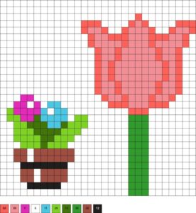 Small vase and tulip perler beads 768×835 1