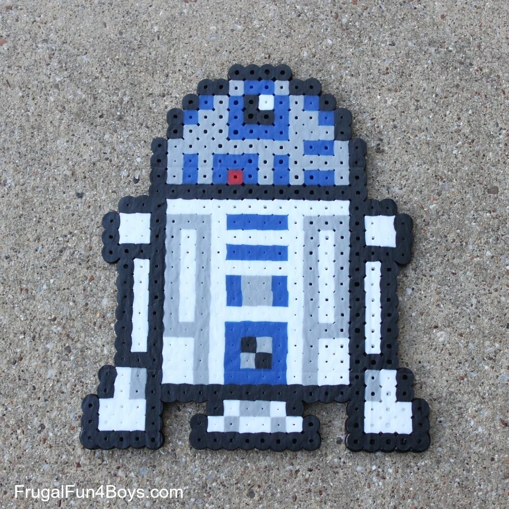 Vaisseaux Star Wars en perles a repasser