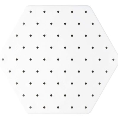 Plaque Hama Maxi — Grille hexagonale (9005)