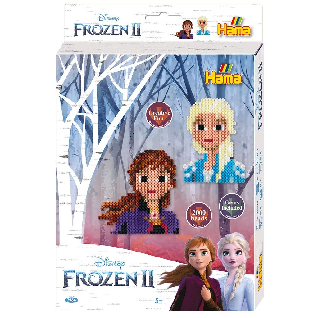 Perles à repasser Hama Midi — Coffret Petit Modèle La Reine des Neiges 2 (7964)
