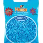 Perles à repasser Hama Mini — Recharge bleue (501-46)
