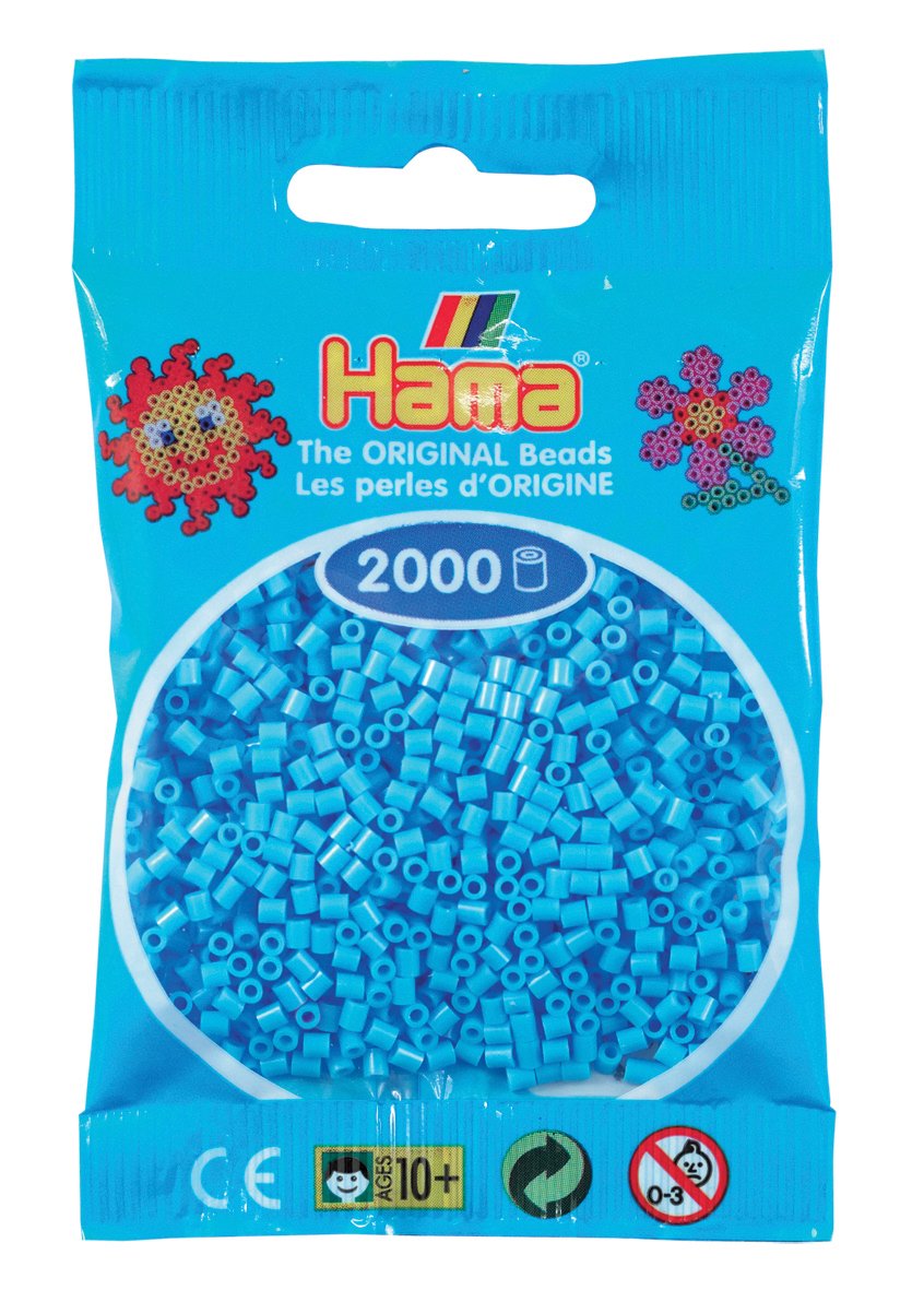 Perles à repasser Hama Mini — Recharge bleue (501-46)