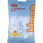 Perles à repasser Hama Midi — Sachet de 1 000 perles transparentes (207-19)