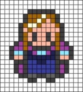 La Reine des Neiges en perles à repasser : plus de 12 modèles givrés pour perler Elsa, Anna et Olaf avec les enfants