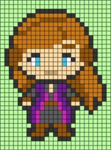 La Reine des Neiges en perles à repasser : plus de 12 modèles givrés pour perler Elsa, Anna et Olaf avec les enfants