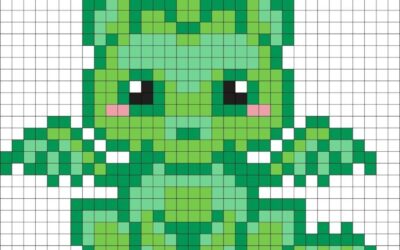Dragons en perles à repasser : plus de 12 modèles fabuleux à créer case par case