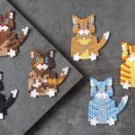 Chats en perles à repasser : plus de 15 modèles trop mignons à créer avec les enfants