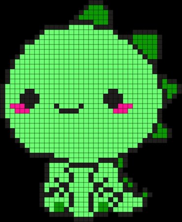Modèle de dinosaure kawaii en perles à repasser