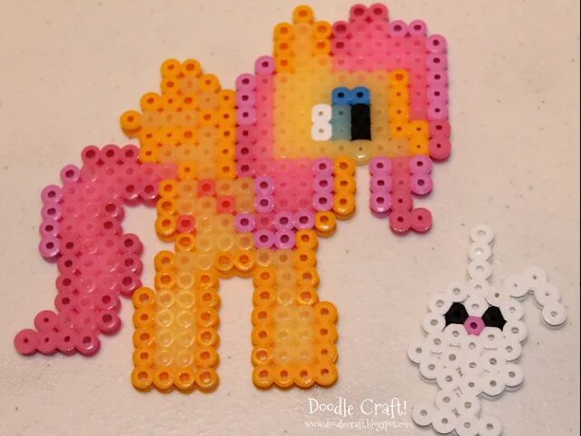 Fluttershy en perles à repasser