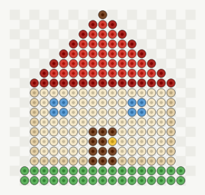 Grid maisons hama