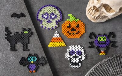 Halloween en perles à repasser : plus de 12 modèles frissonnants pour une déco maison réussie