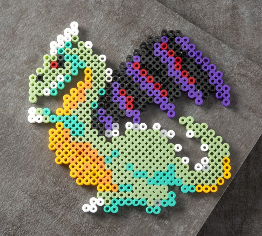 Dragon en perles Hama