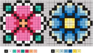 Hama mini fleurs