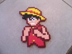 Manga et anime en perles à repasser : plus de 12 modèles pour perler vos héros préférés