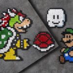 Super Mario en perles à repasser : plus de 15 modèles pour perler tout le Royaume Champignon