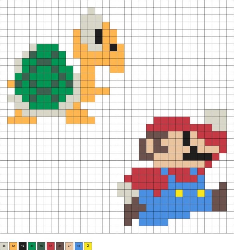 Koopa Troopa en perles a repasser