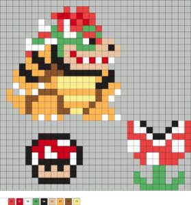 Mario mushroom piranha