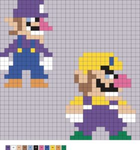 Super Mario en perles à repasser : plus de 15 modèles pour perler tout le Royaume Champignon