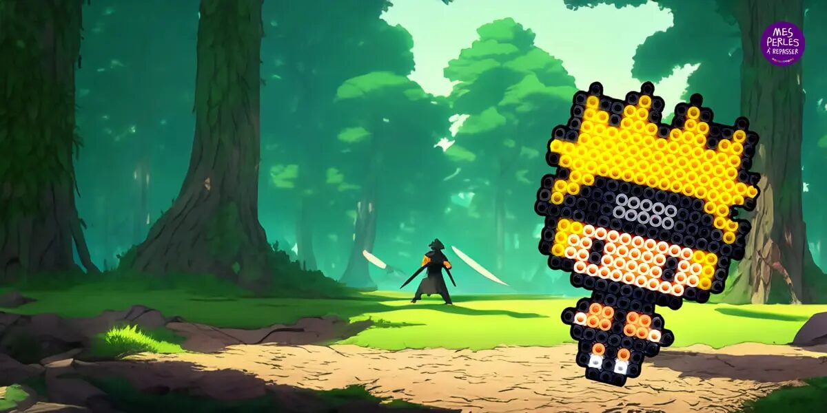Naruto en perles a repasser