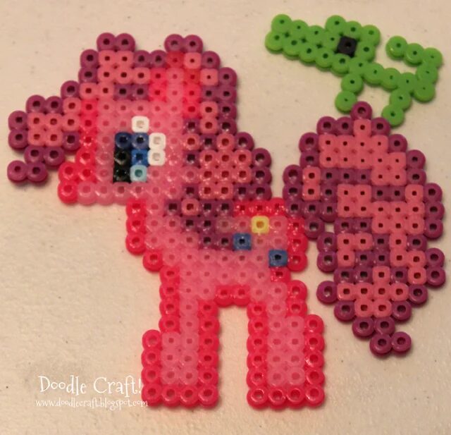 Pinkie Pie en perles à repasser