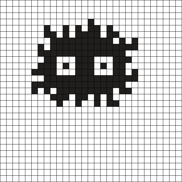 Noiraude (soot sprite)