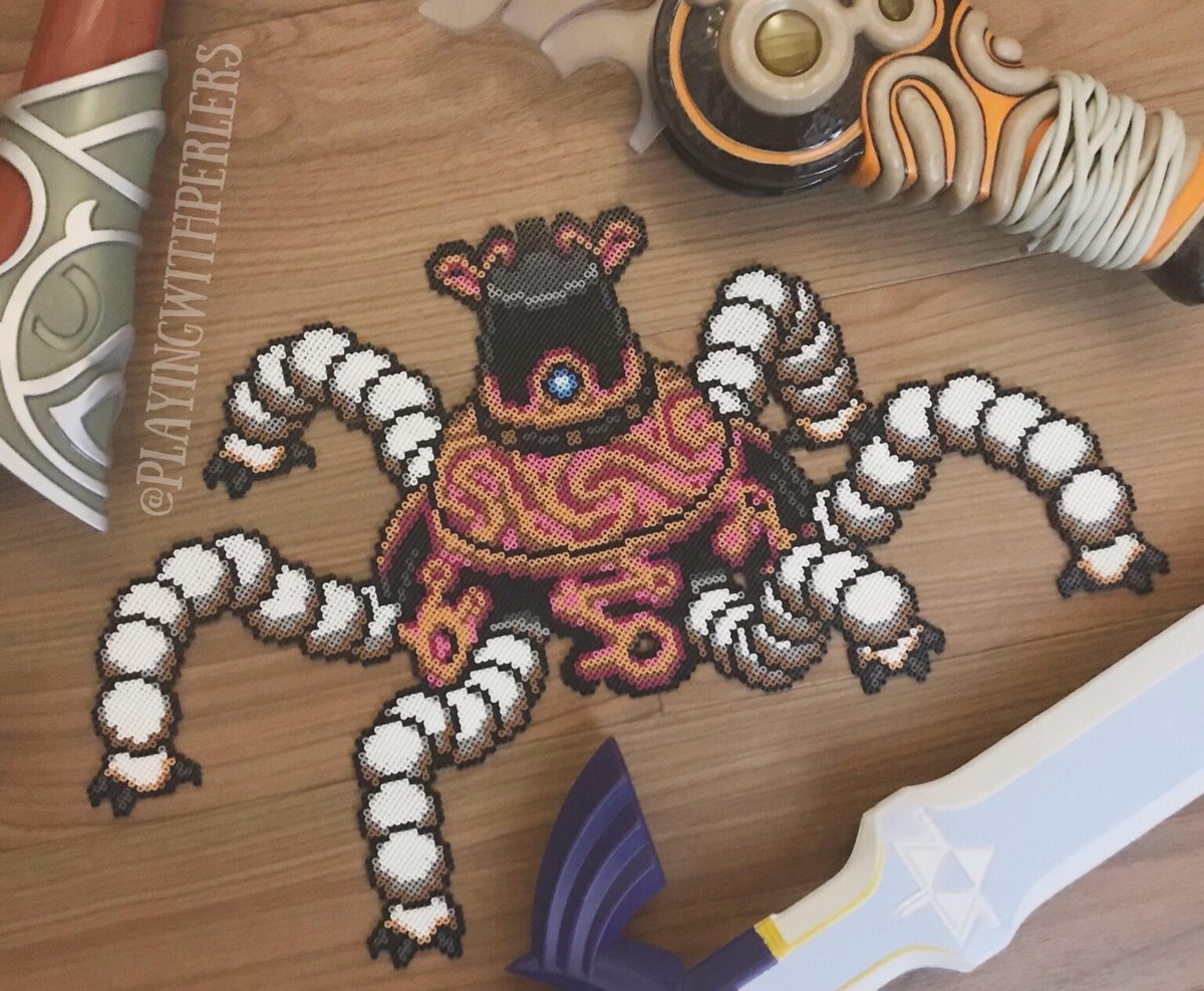 Gardien de Breath of the Wild en perles a repasser