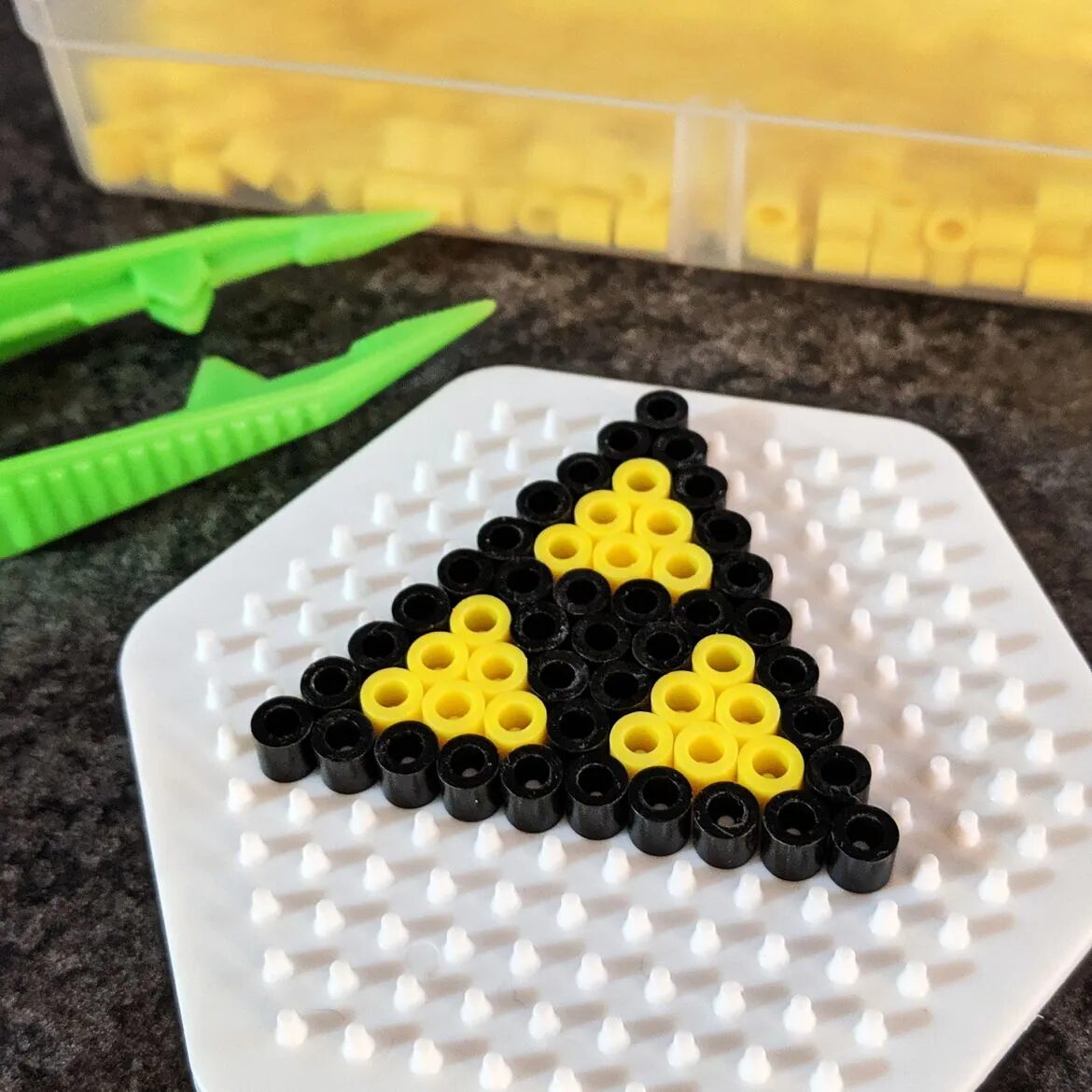 Triforce en perles a repasser