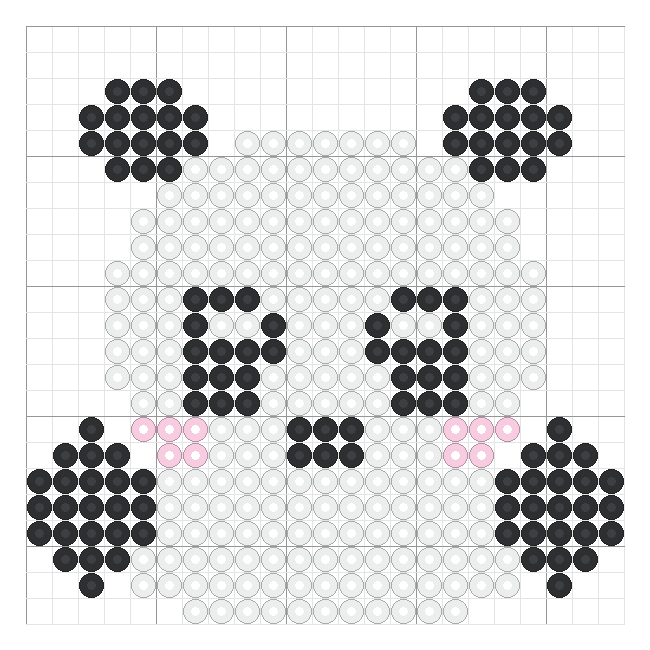 Petit panda assis