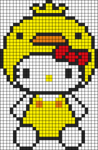 hello-kitty-canard-perles-hama