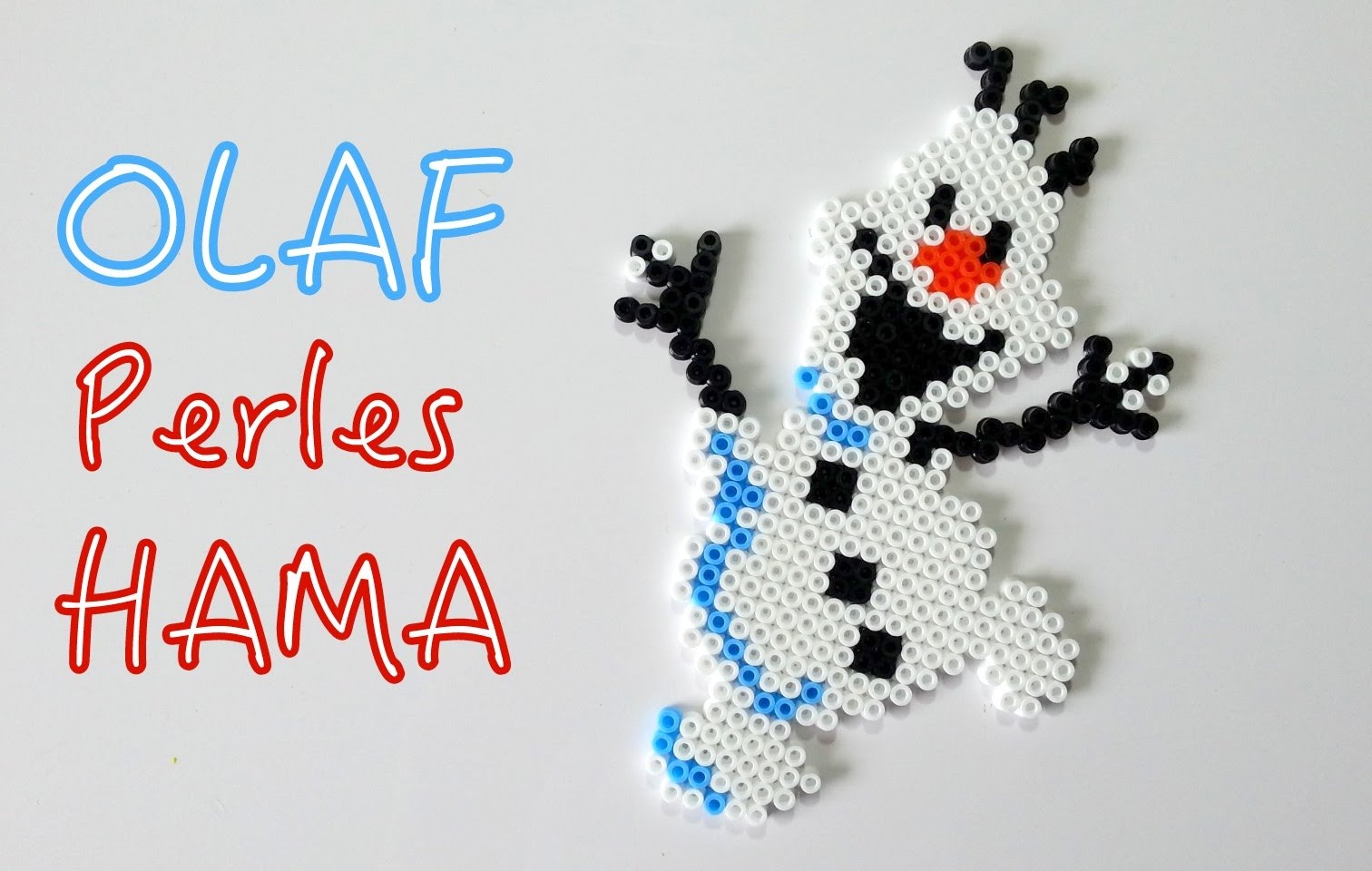 Libérée délivrée ! La reine des neiges aime les perles Hama