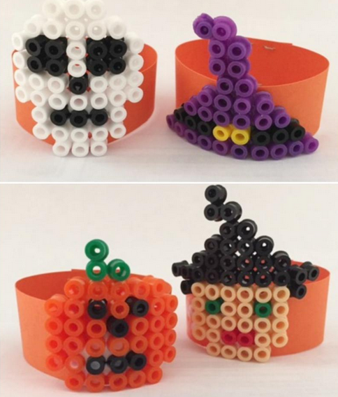 hama-perles-bague-halloween-sorciere-citrouille-bijoux