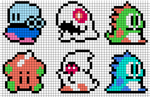 retro-gaming-bubble-bobble-perles-hama-repasser