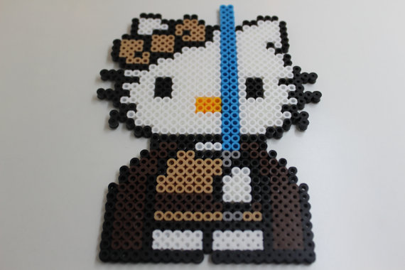 jedi-hellokitty-starwars-perles-repasser-hama