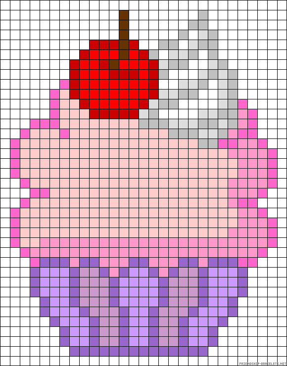 perles-hama-repasser-cupcake