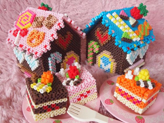 Trucs et astuces pour faire une dinette kawaii en perles HAMA