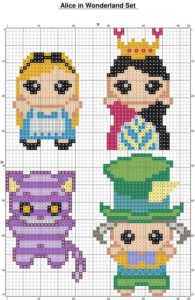 alice-aux-pays-des-merveilles-disney-perles-a-repasser-hama