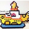All you need is Beads : dossier spécial Beatles yellow-submarine-beatles-perles-a-repasser-hama