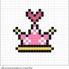 J’aime la galette en perles Hama couronne-perles-a-repasser-hama